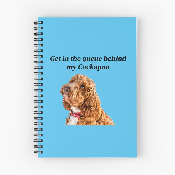 Item preview, Get in the queue behind my Cockapoo 2 designed and sold by Paul Thompson Photography.