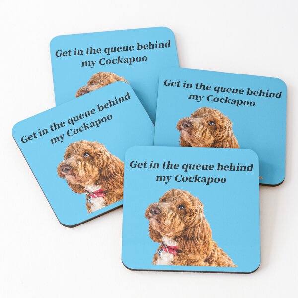 Item preview, Get in the queue behind my Cockapoo 2 designed and sold by Paul Thompson Photography.