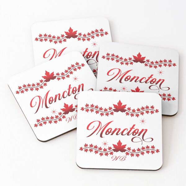 Item preview, Moncton a Big Bold and Red Design by Tjays on a Cool designed and sold by TJays.