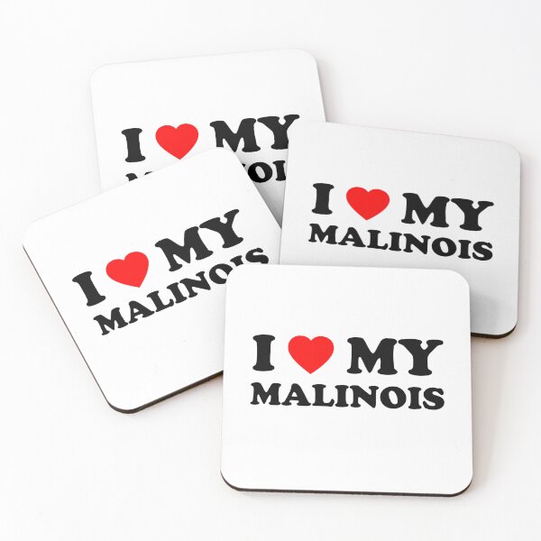 Item preview, I Love My Malinois Style NY Dog Gift designed and sold by Guarddogdrive.