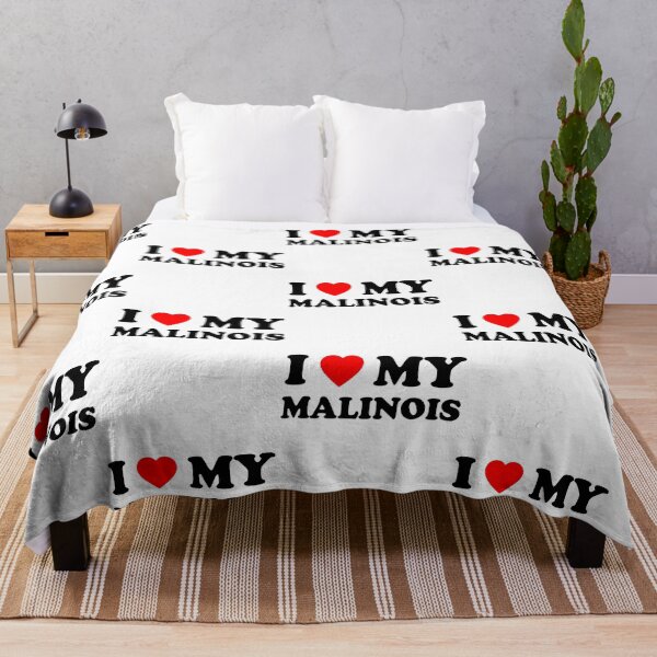Item preview, I Love My Malinois Style NY Dog Gift designed and sold by Guarddogdrive.