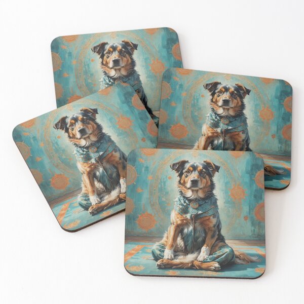 Item preview, Zen Dog: Tranquility and Balance designed and sold by daila70.