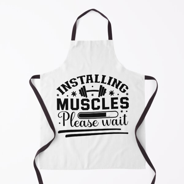 Item preview, Installing Muscles Please Wait Gym Humor designed and sold by NiceQuotesBro.