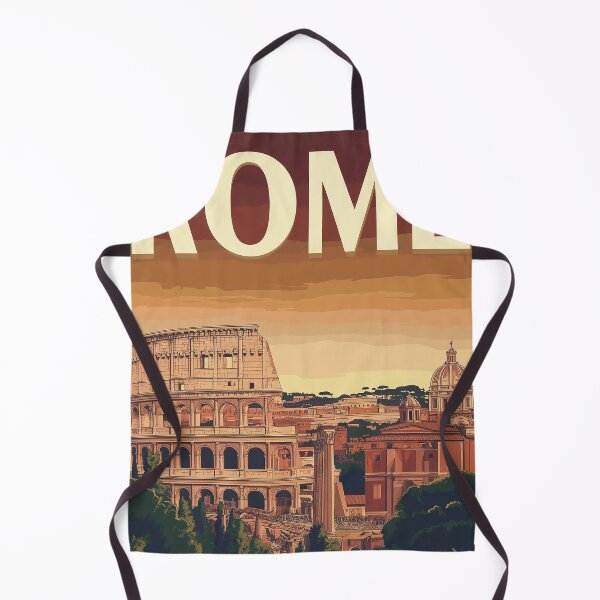 Item preview, Stunning Rome Cityscape Art Print – Vintage-Inspired Italian Decor designed and sold by nomiraclehere.