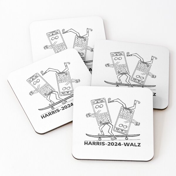 Item preview, HARRIS~2024~WALZ ~ 2-CELL-PHONES ~ SKATEBOARDING ~ (CNVA-47) designed and sold by RodeoMalibu.