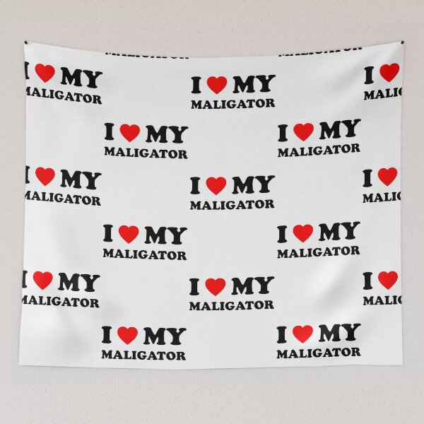 Item preview, I Love My Maligator Style NY Dog Gift designed and sold by Guarddogdrive.