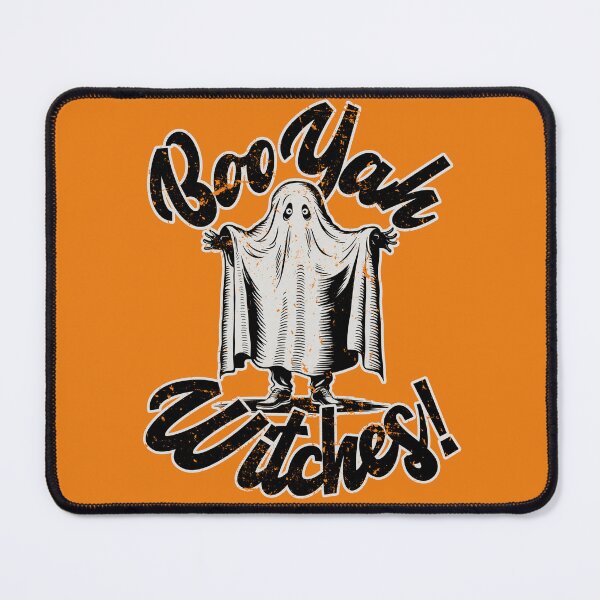 Item preview, Cute Fun Ghost Design Gift for Halloween, Ideal Funny Present Halloween Present for Friends and Halloween, Boo-Yah Witches Design designed and sold by ReFreshU Shop Designs.