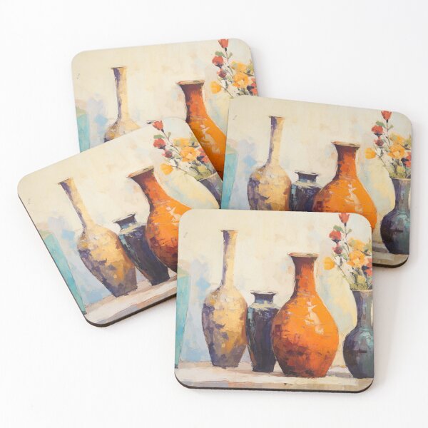 Item preview, Gouache - Vases designed and sold by KootenayDesigns.
