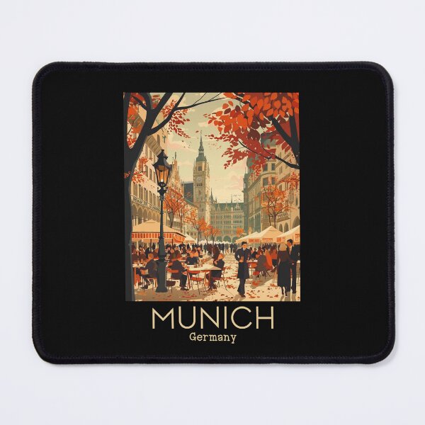 Item preview, A Vintage Travel Illustration of Munich - Germany designed and sold by GoodOldVintage.