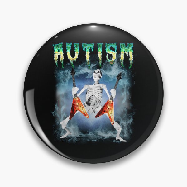 Item preview, Autism Skeleton Meme designed and sold by BelkaMd.