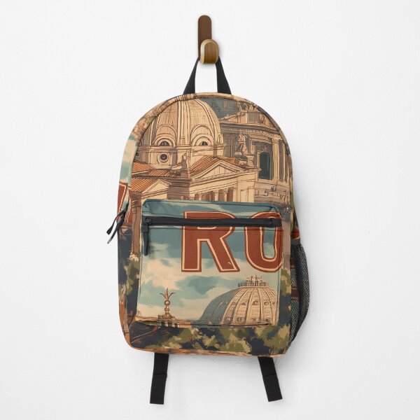 Item preview, Stunning Rome Cityscape Art Print – Vintage-Inspired Italian Decor designed and sold by nomiraclehere.