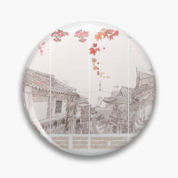 Item preview, Four Seasons In Korea (White) designed and sold by KoreanGatson.