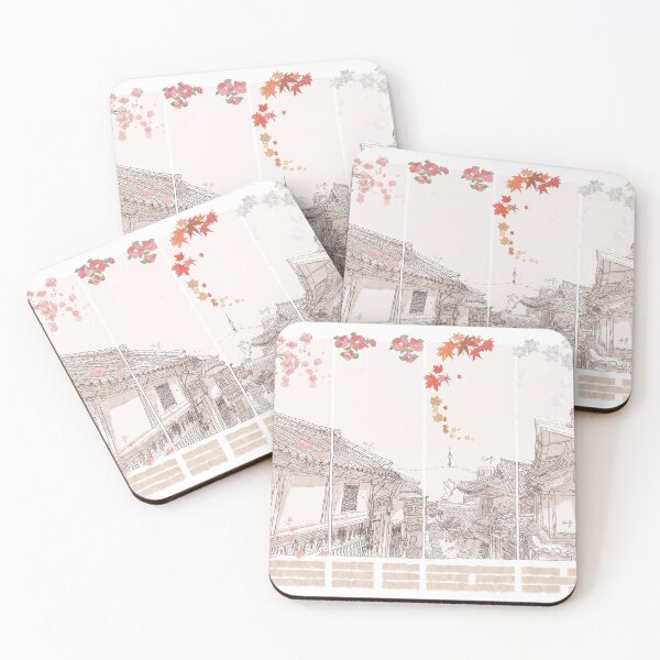 Item preview, Four Seasons In Korea (White) designed and sold by KoreanGatson.