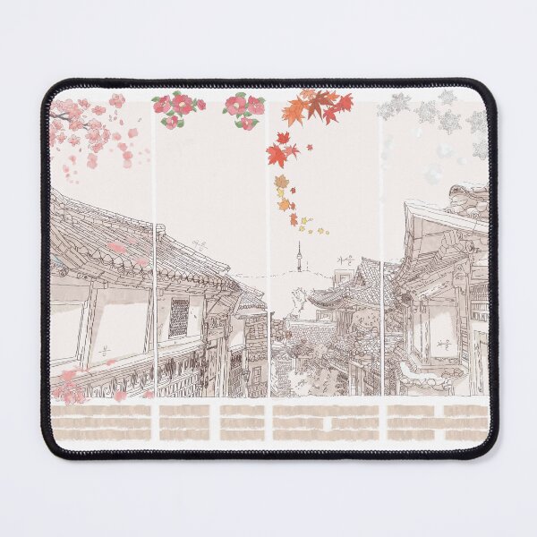Item preview, Four Seasons In Korea (White) designed and sold by KoreanGatson.