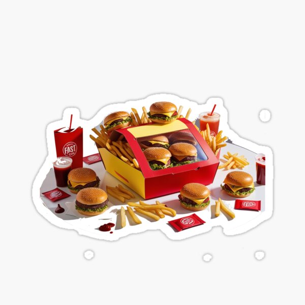 Item preview, fast food  designed and sold by CREATIVDESIGNN.