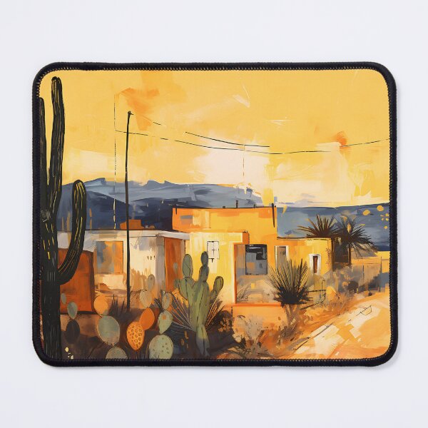 Item preview, Gouache - Western Town designed and sold by KootenayDesigns.