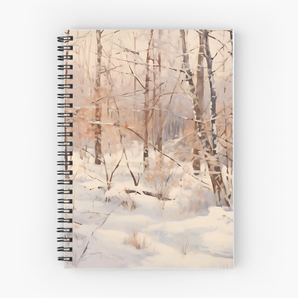 Item preview, Gouache - Bosque de invierno designed and sold by KootenayDesigns.