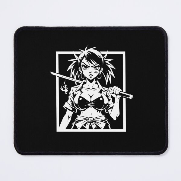 Item preview, T-shirt anime "Girl samurai" designed and sold by SanyaPozer.