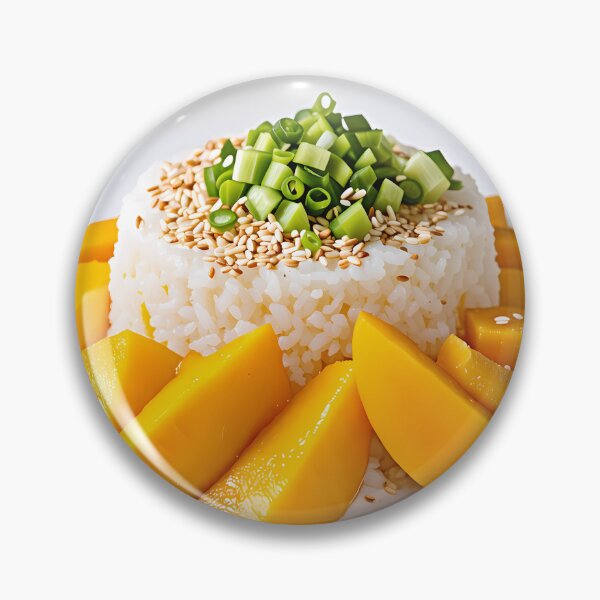 Item preview, Mango Sticky Rice - A Thai Dessert Delight designed and sold by osirisglobal.