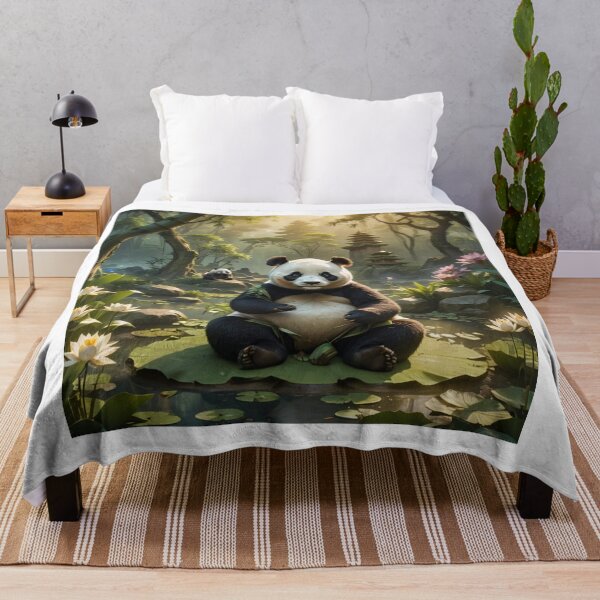 Item preview, Zen Panda: Embracing Tranquility designed and sold by daila70.