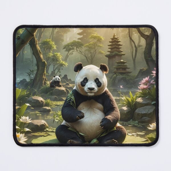 Item preview, Zen Panda: Embracing Tranquility designed and sold by daila70.