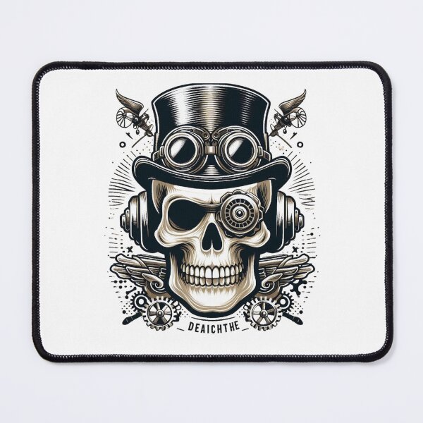 Item preview, WINKING SKULL STEAMPUNK designed and sold by cami gallo.