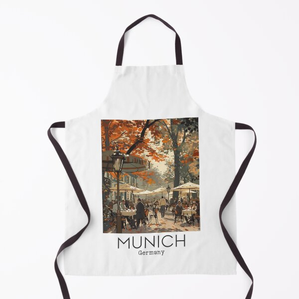 Item preview, A Vintage Travel Illustration of Munich - Germany  designed and sold by GoodOldVintage.