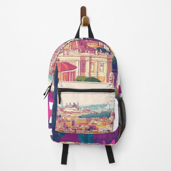 Item preview, Stunning Rome Cityscape Art Print – Vintage-Inspired Italian Decor designed and sold by nomiraclehere.