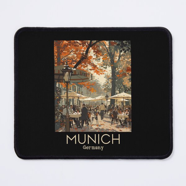 Item preview, A Vintage Travel Illustration of Munich - Germany  designed and sold by GoodOldVintage.