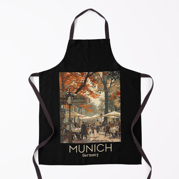 Item preview, A Vintage Travel Illustration of Munich - Germany  designed and sold by GoodOldVintage.
