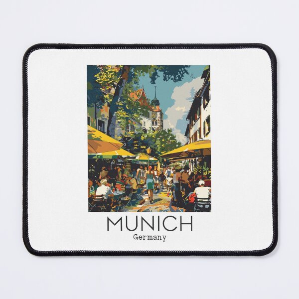 Item preview, A Vintage Travel Illustration of Munich - Germany designed and sold by GoodOldVintage.