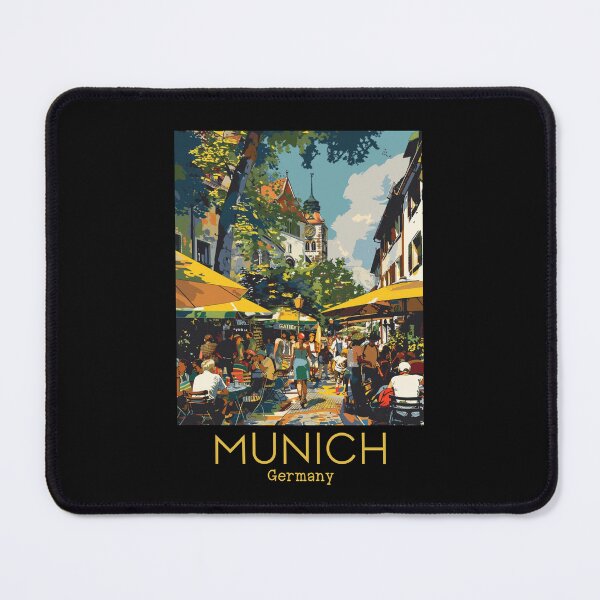 Item preview, A Vintage Travel Illustration of Munich - Germany designed and sold by GoodOldVintage.