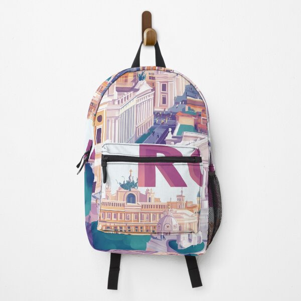 Item preview, Stunning Rome Cityscape Art Print – Vintage-Inspired Italian Decor designed and sold by nomiraclehere.