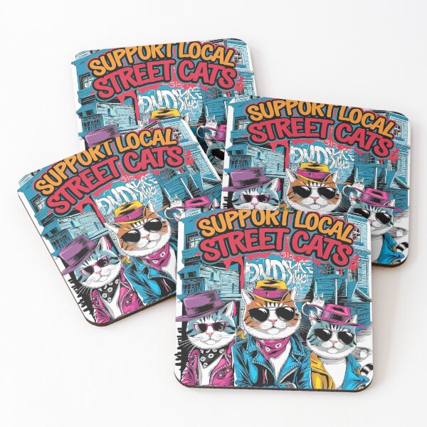 Item preview, Support local street cats designed and sold by ArtBoom73.