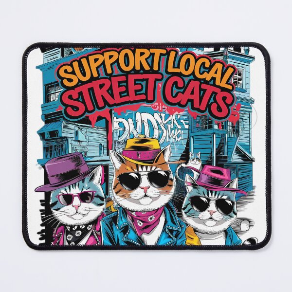 Item preview, Support local street cats designed and sold by ArtBoom73.