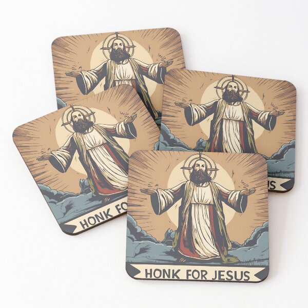 Item preview, Honk for Jesus designed and sold by Bagueddy.