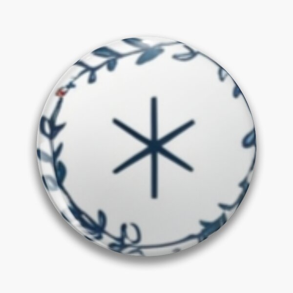 Item preview, Minimalist Symbol with Leafy Wreath Design designed and sold by Fly-with-my.