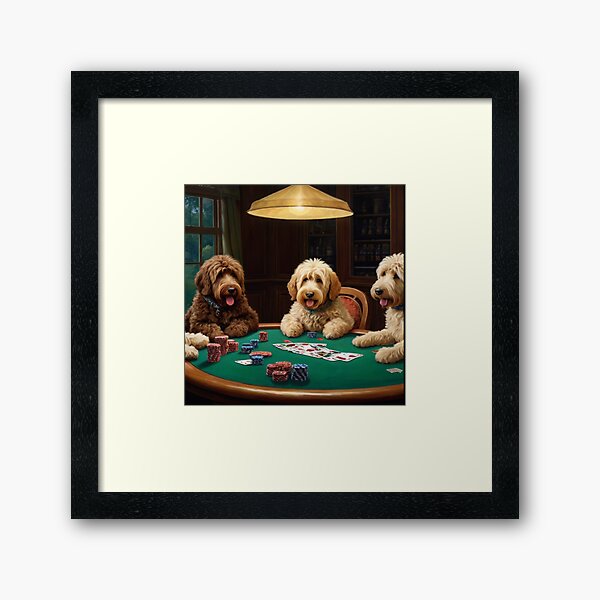 Artikel-Vorschau von Hunde spielen Poker Labradoodle Labradoodles Hund Kartenspiel Karten, designt und verkauft von Draculaura2009.