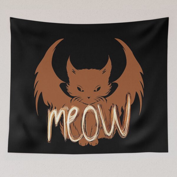 Item preview, Electric Meow designed and sold by WitsandWonders.