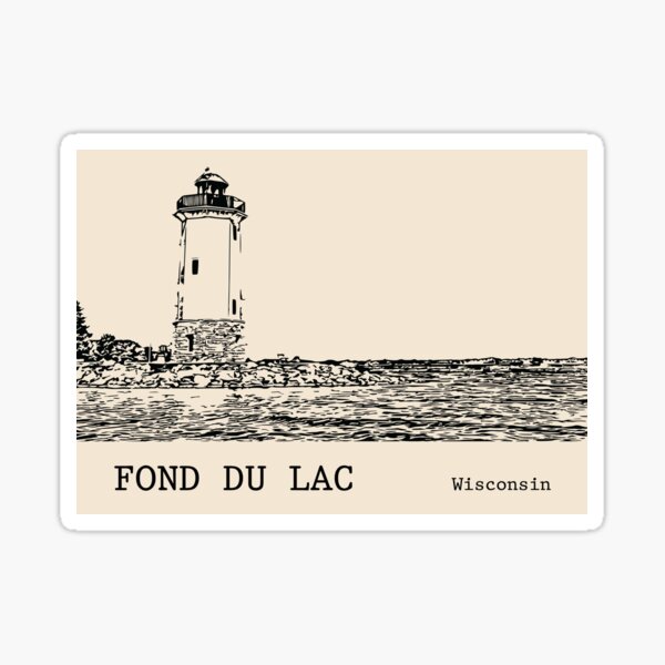 Item preview, Fond du Lac Wisconsin designed and sold by Lakeric.