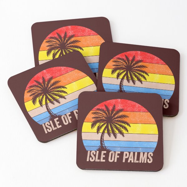 Item preview, Isle of Palms Vintage Sunset designed and sold by Frog Level Treasures.