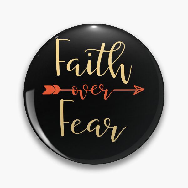 Item preview, Faith Over Fear bold design designed and sold by Azrou shop.