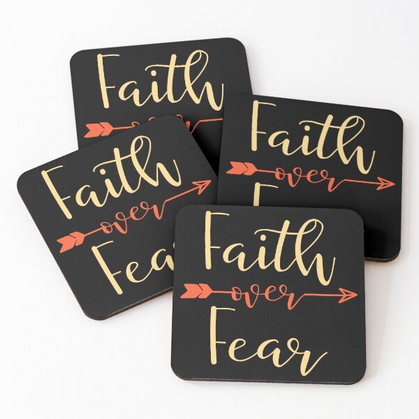 Item preview, Faith Over Fear bold design designed and sold by Azrou shop.