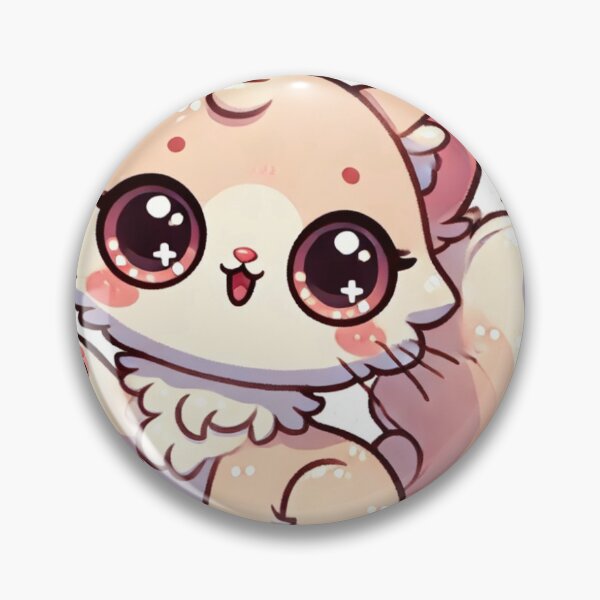 Item preview, Playful Kitty with Sparkling Eyes and Fluffy Charm designed and sold by Atriste.