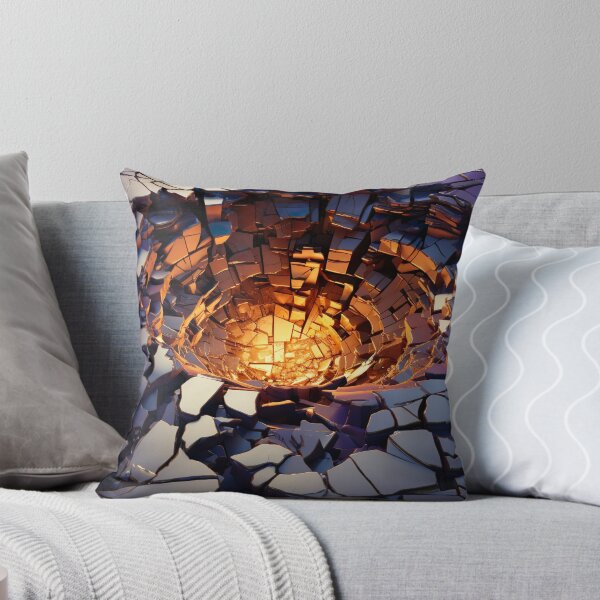 Item preview, Geometric - Circle Violet and Orange designed and sold by KootenayDesigns.