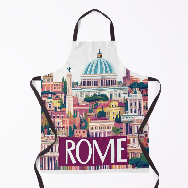 Item preview, Stunning Rome Cityscape Art Print – Vintage-Inspired Italian Decor designed and sold by nomiraclehere.