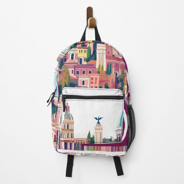 Item preview, Stunning Rome Cityscape Art Print – Vintage-Inspired Italian Decor designed and sold by nomiraclehere.