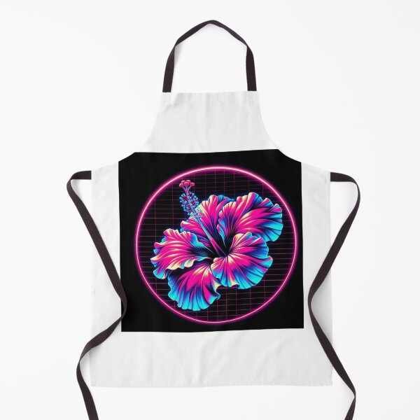 Item preview, Hawaiian Hibiscus Retro Style designed and sold by RetroThreadedTs.