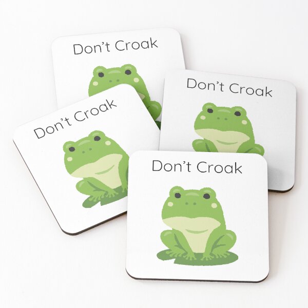 Item preview, Don't Croak designed and sold by TallyVAuthor.