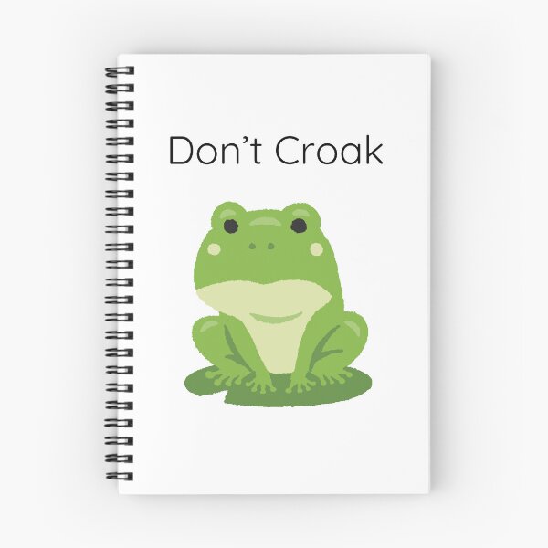 Item preview, Don't Croak designed and sold by TallyVAuthor.